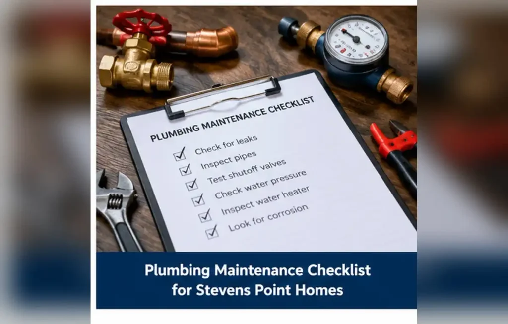 Plumbing Maintenance Checklist for Stevens Point Homes