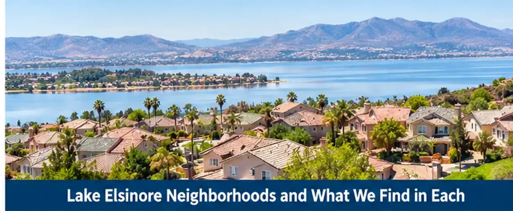 Lake Elsinore Neighborhoods and What We Find in Each