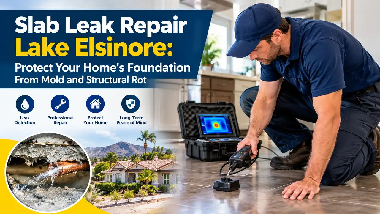 Slab Leak Repair Lake Elsinore Protect Your Home's Foundation