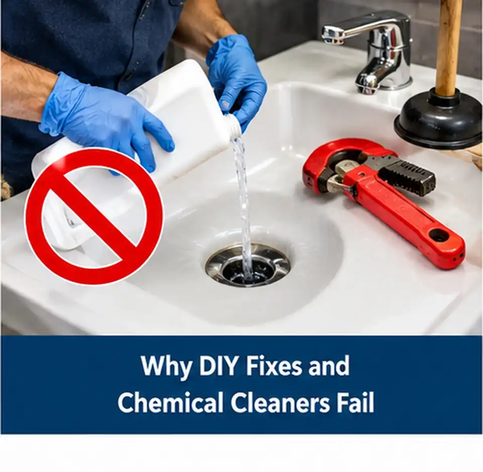 Why DIY Fixes and Chemical Cleaners Fail