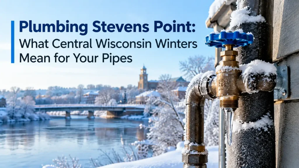 Plumbing Stevens Point: What Central Wisconsin Winters Mean for Your Pipes