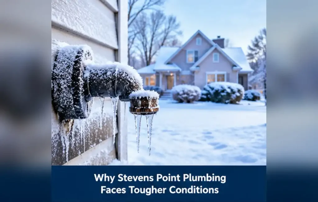 Why Stevens Point Plumbing Faces Tougher Conditions